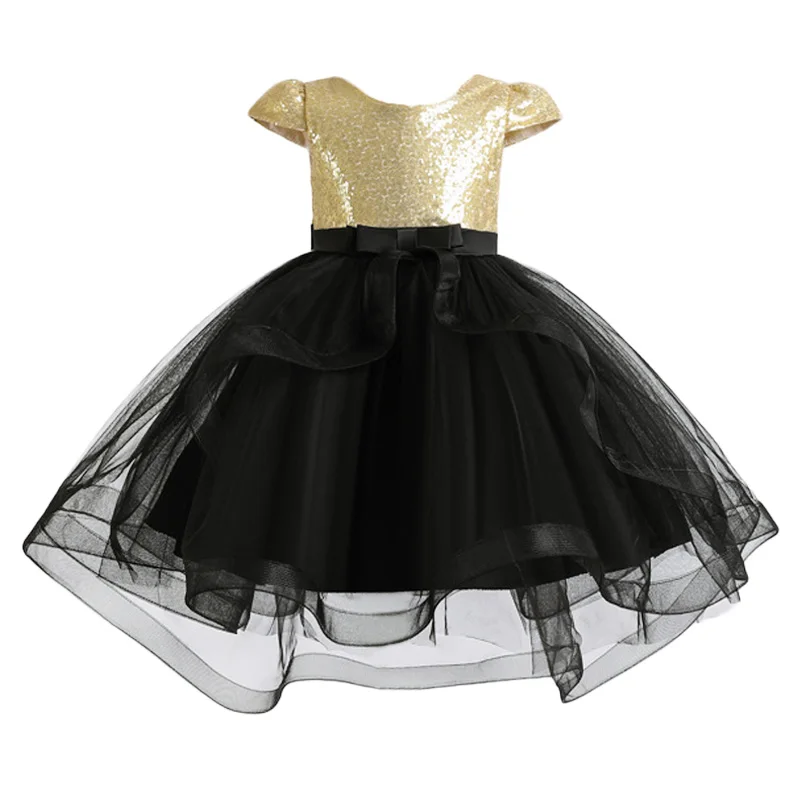 Детские платья для девочек платье принцессы с пачкой и блестками детское