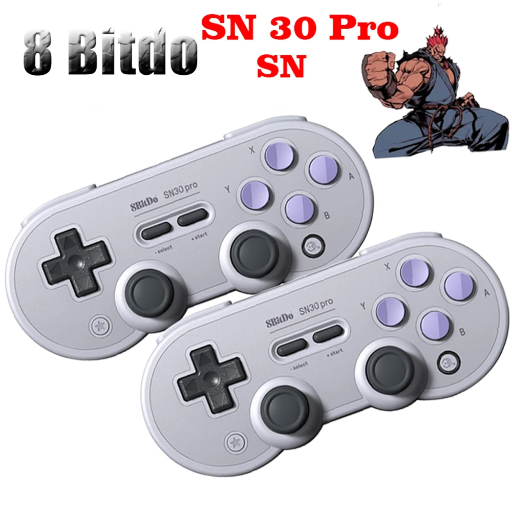 8BitDo Gamepad Controller for Nintendo Switch Windows Android macOS Joystick Wireless Bluetooth SN30 Pro GamePad | Электроника