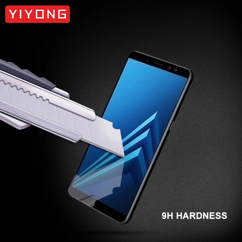 YIYONG 2.5D Glass For Samsung Galaxy A8 A6 Plus 2018 A6S A8S Tempered Screen Protector A9 A9S s A7 | Мобильные телефоны и