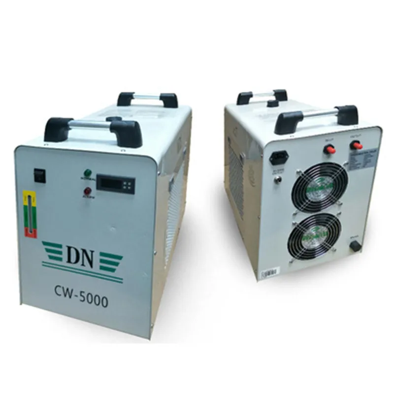CW 5000 промышленный охладитель воды для одного 100 Вт CO2 Лазерное охлаждение трубки