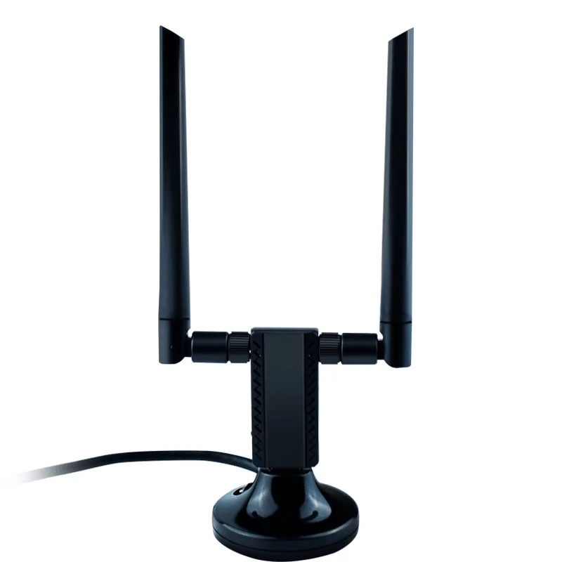 kuwfi usb3 0 wifi adapter 1900mbps dual band 2 4g5ghz wifi antenna 25dbi wireless usb network card receiver for pclaptop free global shipping