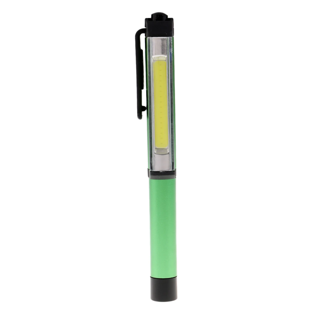 Super Bright LED Pen Light Inspection Torch Work with Clip for Outdoor Camping Car Repair | Спорт и развлечения