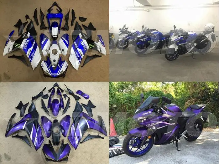 ABS мотоцикл обтекатель подходит для kawasaki Ninja ZX6R 599 636 2005 2006 кузов литья под давлением ACEKITS Магазин № 0177
