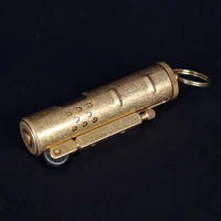 new high quality kerosene lighter old style retro pure copper classic personality windproof lighter mens smoking gadget