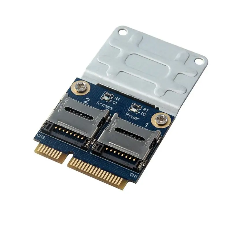 

Новый цифровой TF-адаптер Mini PCI-e для двух микро-карт