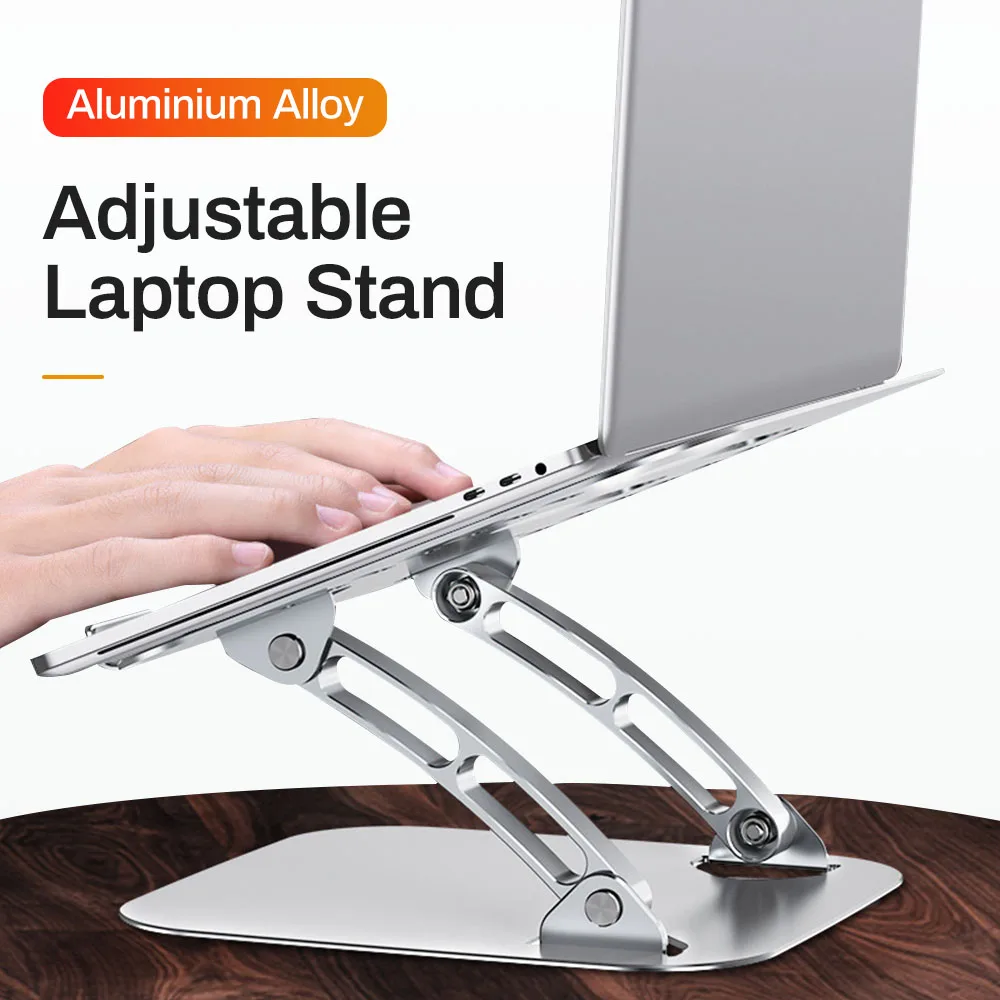 

Angle Adjustable Laptop Stand Aluminium Alloy Tablet Holder Stable Suporte Notebook For Macbook Pro Air iPad Stand Liftable