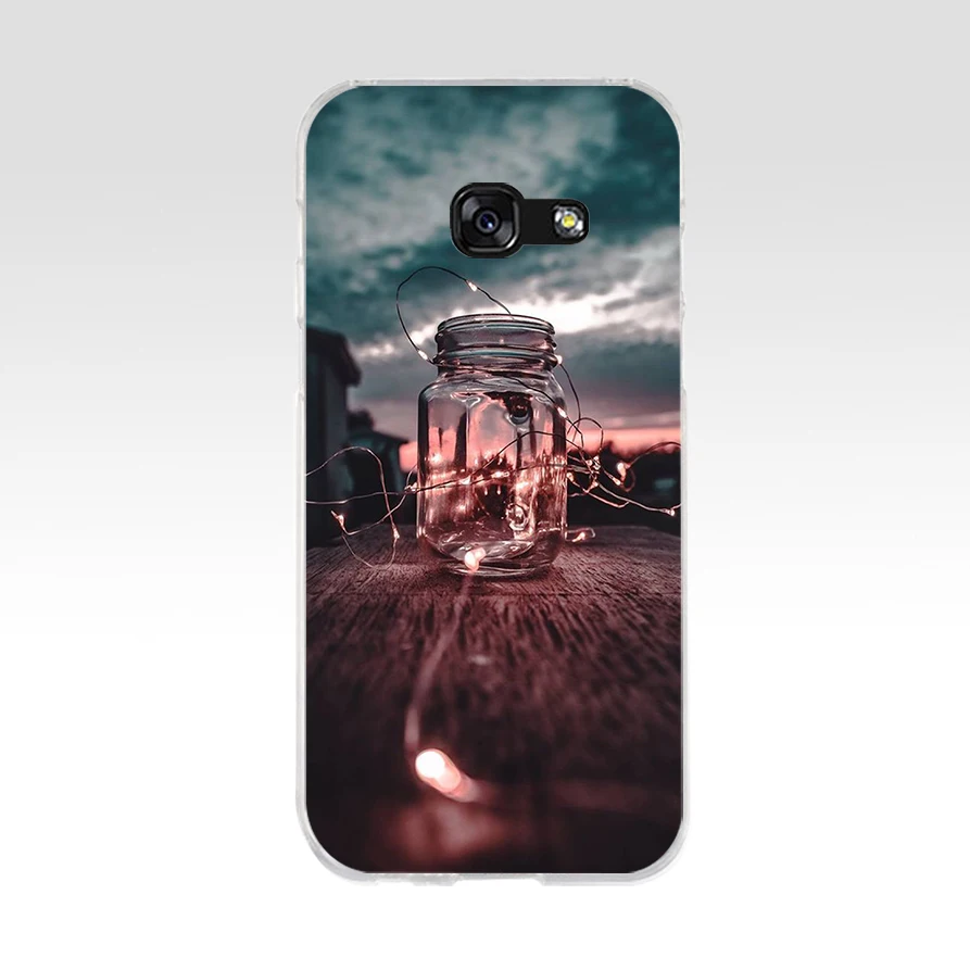 280FG Мягкий силиконовый чехол из ТПУ с красными розами для Samsung a3 2016 a5 2017 a6 plus a7 a8 2018