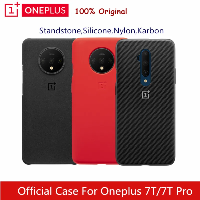 Горячая Распродажа оригинальный Официальный чехол Oneplus 7T 100% оригинал (оптовые