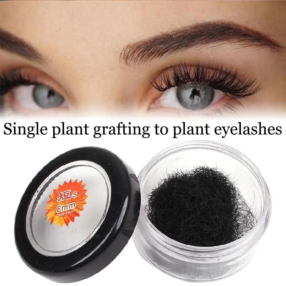Grafting And Planting Eyelashes Fiber Flaky Eyelashes Does Not Bloom Easy To Use  All For Eyelashes Extension images - 6