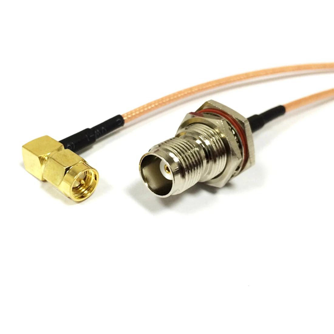 Новинка правый угловой переключатель SMA типа папа разъем TNC гайка ОТРЕЗОК кабеля