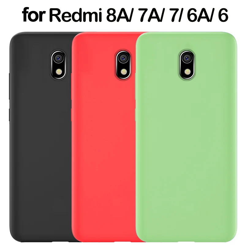 Для Red mi 7A чехол из жидкого силикона мягкий чехол для задней крышки для Xiaomi mi Note 9, 10 лет, 9T Red mi 6A 7 7A 8A Note 7, 8, 8T K20 K30 Pro Чехол