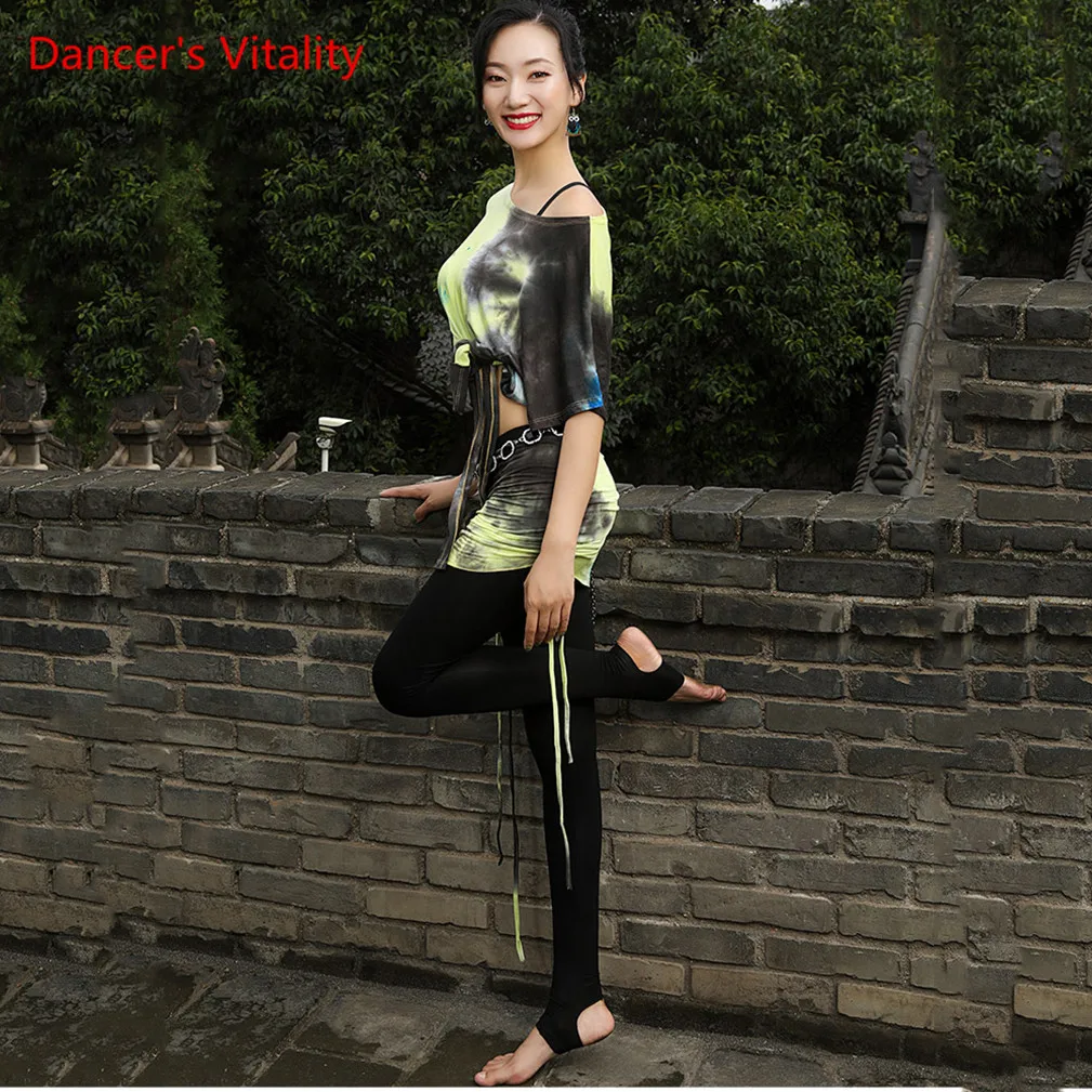 Женский осенне зимний танцевальный костюм с длинными рукавами новая одежда для