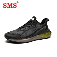 sms new men shoes running shoes jogging sneakers crystal popcorn underside antiskid breathable sneakers mesh soft sports shoes