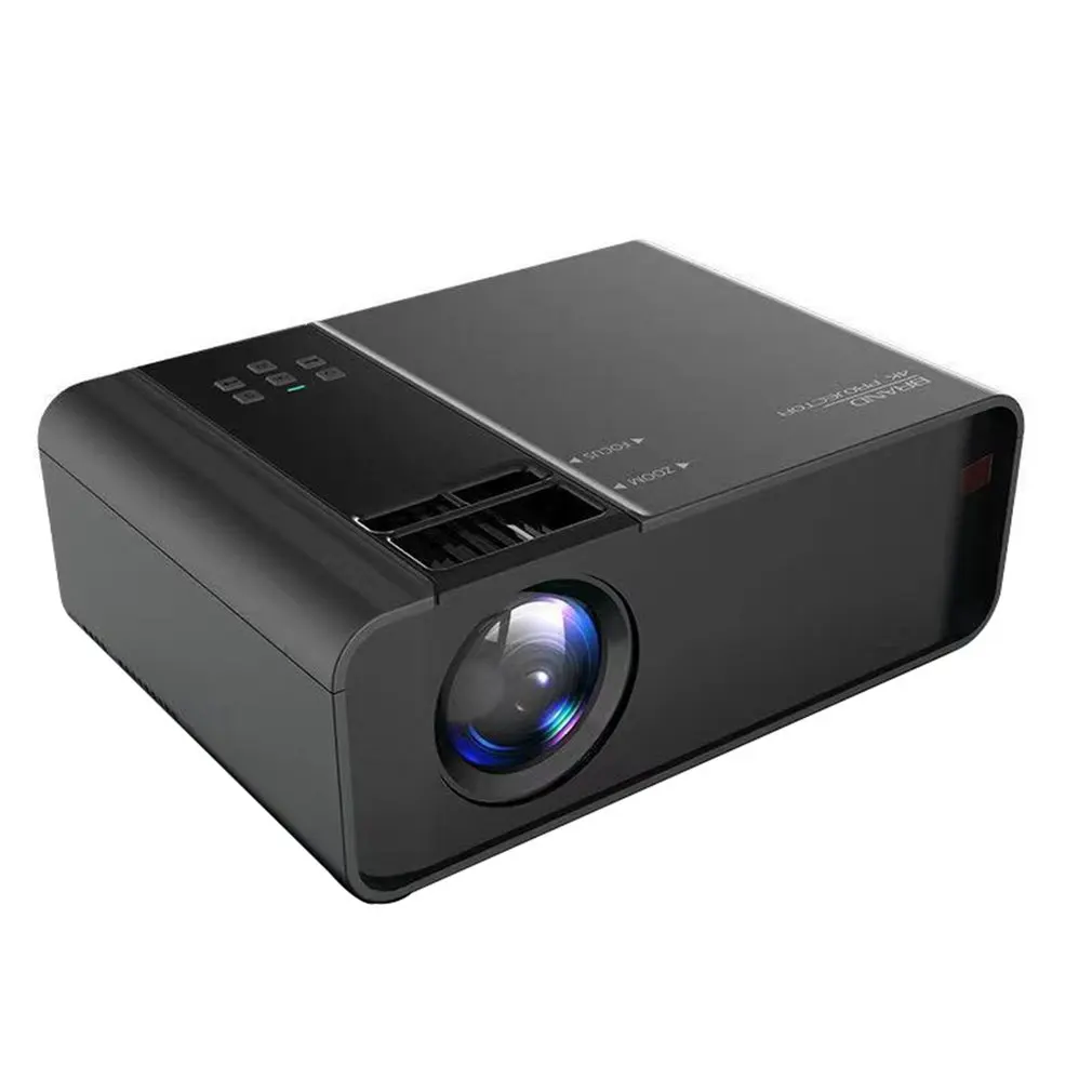 

Проектор для дома и офиса, проектор высокой четкости 1080p, проектор беспроводной Wi-Fi, портативный практичный проектор