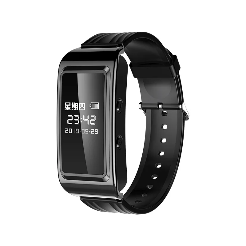 1080P Профессиональный видеорегистратор Smartband диктофон HD экран смарт-браслет 128 ГБ |