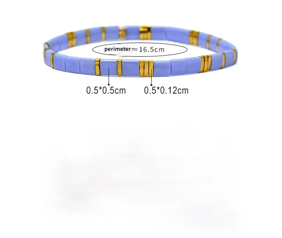 

2021 Boho TILA Beads Summer New 12pcs/set Braided Bracelet Fashion Men and Women Bracelets Jewelry