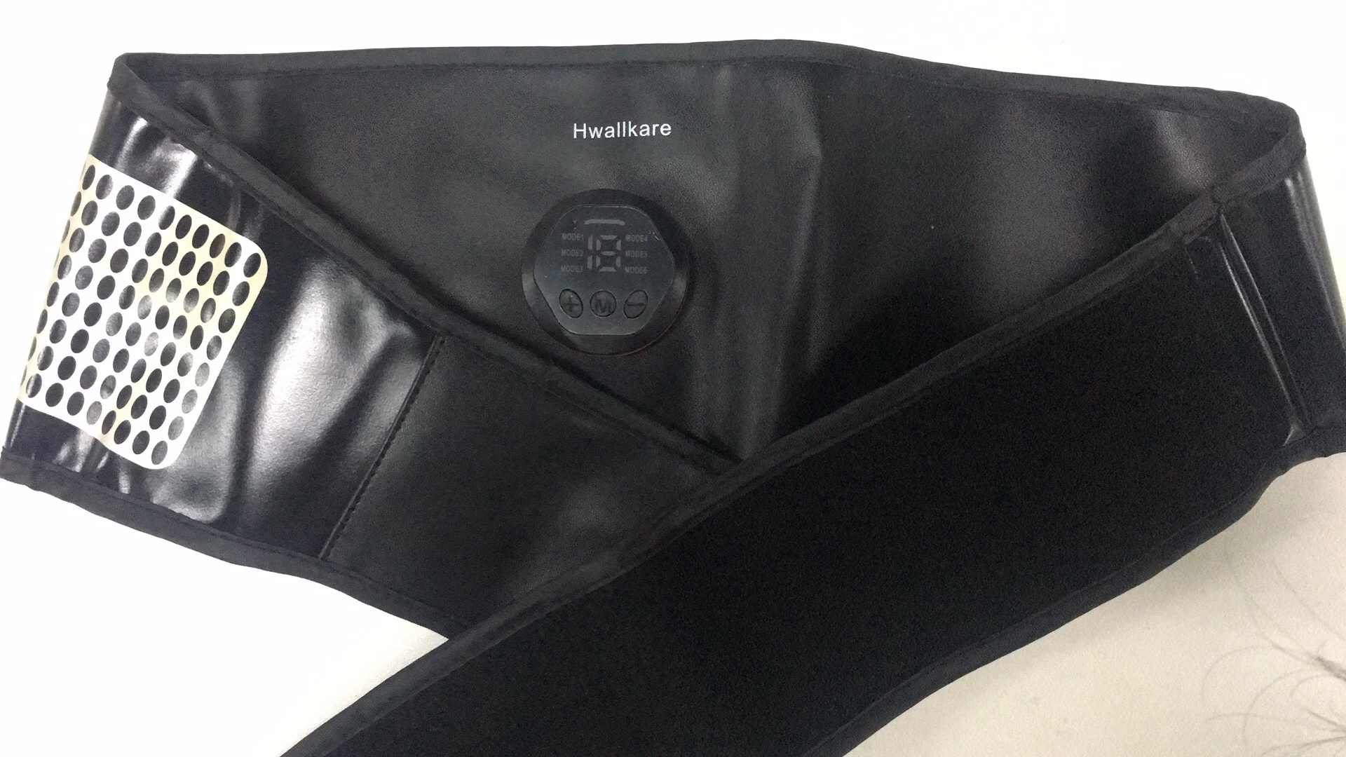 

Hwallkare EMS Slimming Waist Belt Electric Abdominal Muscle Fitness Trainer Body Massager Weight Loss for Man and Woman