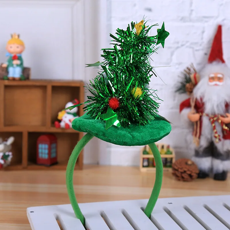 Christmas Products Headband Hat Five Star Hair Band Day Party Accessories | Дом и сад