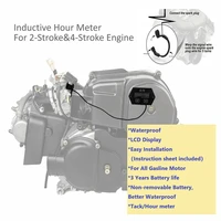 tach hour meter lcd digital tachometer for 24 stroke motorcycle atv generator