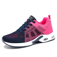 ladies trainers casual mesh sneakers pink women flat shoes lightweight soft sneakers breathable footwear running shoes plus size