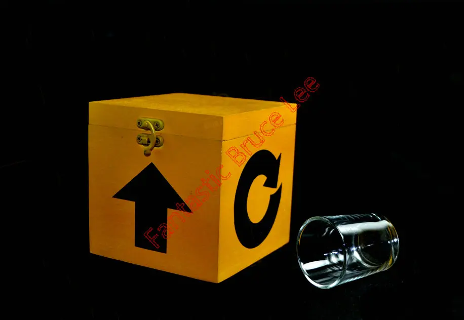 Таинственная коробка желтая сценическая магия|Волшебные фокусы| |