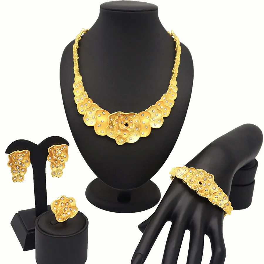 Комплекты ювелирных изделий нового дизайна для женщин в африканском стиле