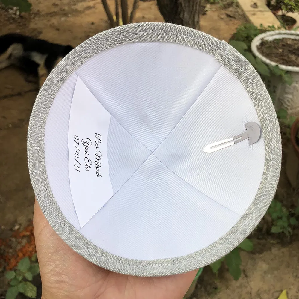 KIPOT серый KIPPOT KIPPAH YARMULKE SKULLCAP | Тематическая одежда и униформа