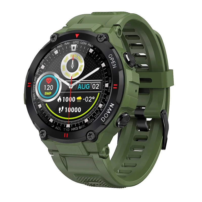 

K22 Smart Watch Men Music Play Fitness Tracker Health Monitoring Bluetooth Call Sport Touch Waterproof Smartwatch For All phones