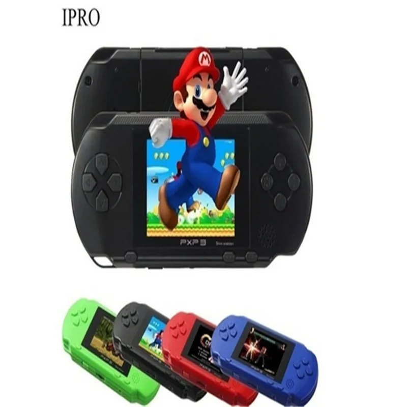 Лидер продаж 2 8 дюйма 16 бит 150 + Портативный игровой плеер PXP 3 Детская игровая