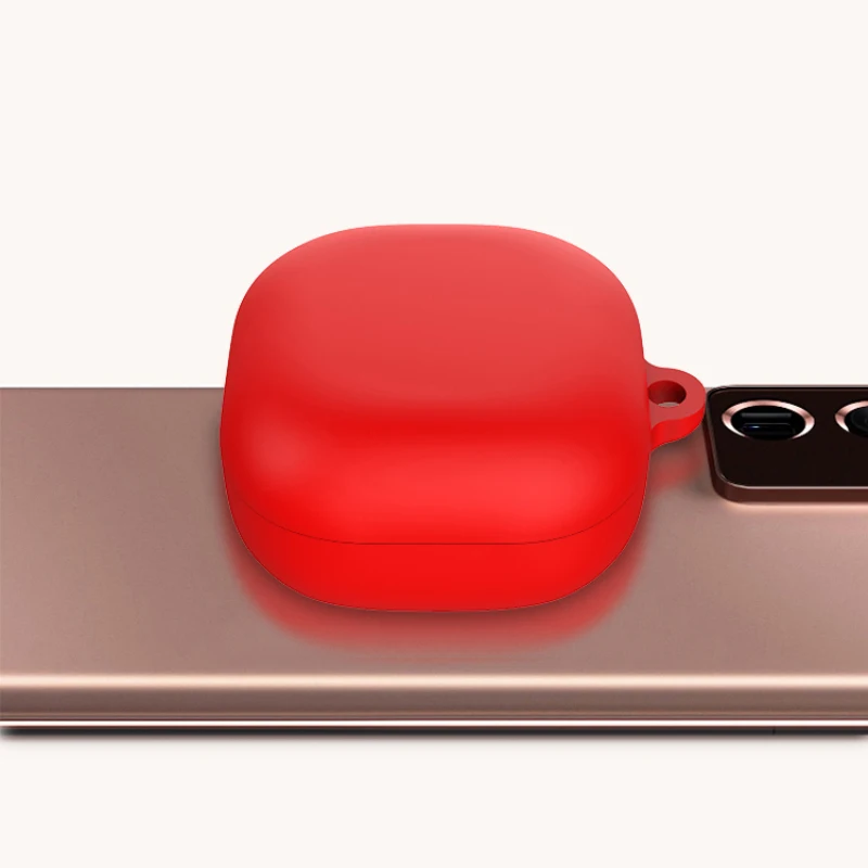 Силиконовый чехол для наушников Samsung противоударный беспроводной защитный с