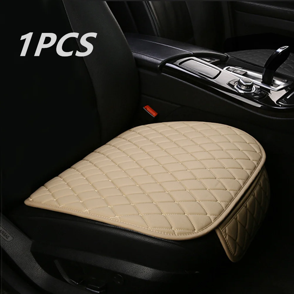 

1PCS Front Leather Car Seat Covers For Skoda Superb Fabia Octavia Rapid Yeti Combi Karop Kodiaq Automobile Seat Cushion Cover