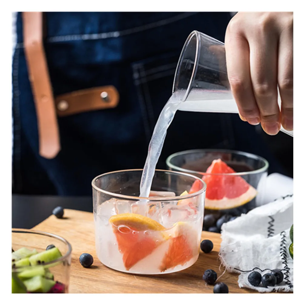 Японские маленькие свежие прозрачные стандартные чашки Набор чашек для мусса