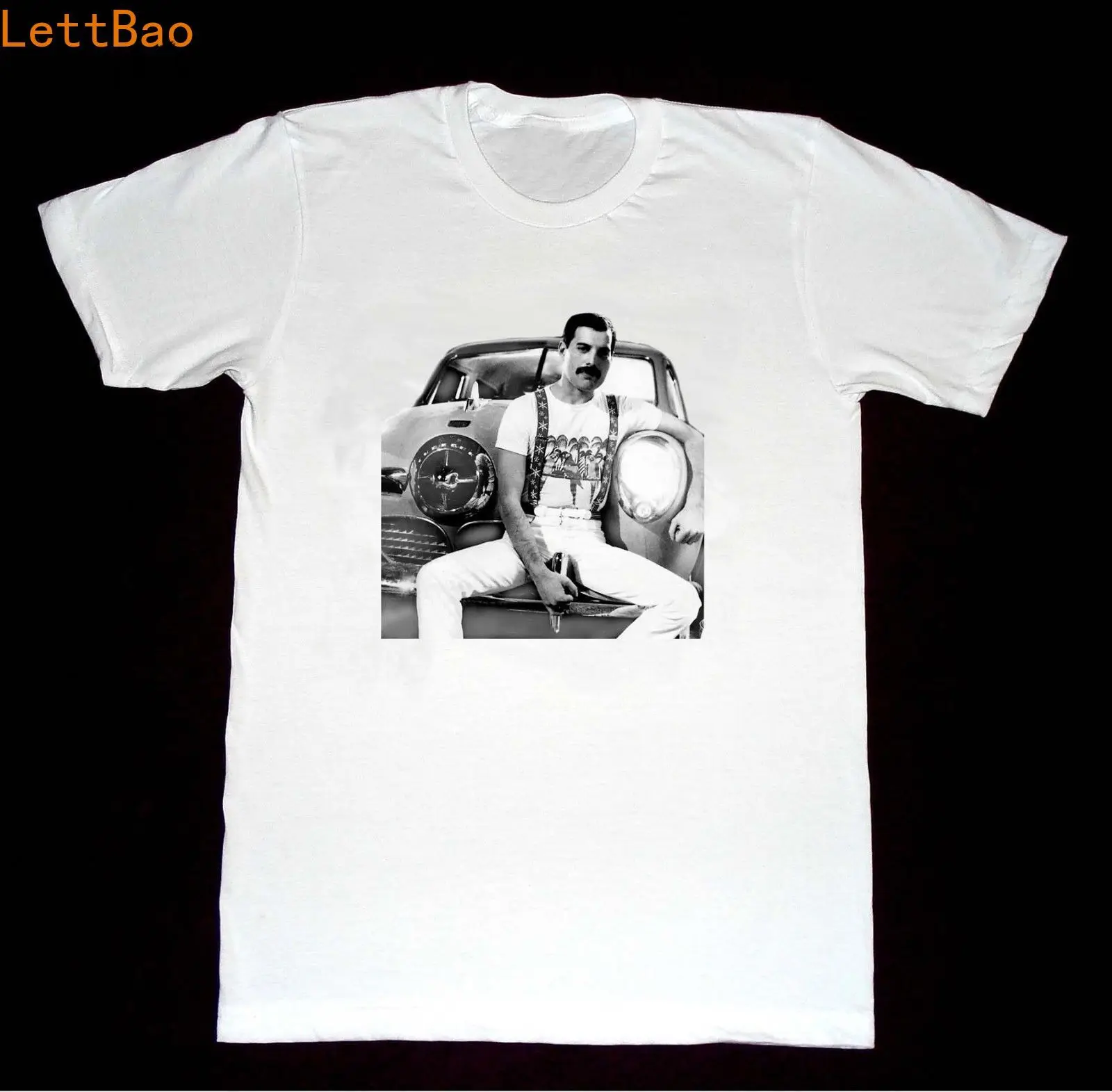 Freddie Mercury T shirt men fashion Rock t-shirt summer Tops Cool Xxxtentacion Tshirt cotton Short Sleeve Mens Formal Shirts |