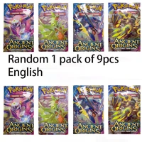 9pcs pokemon cards pikachu sword and shield battle styles full new sealed retail box 36 packs pokemones card for children gift
