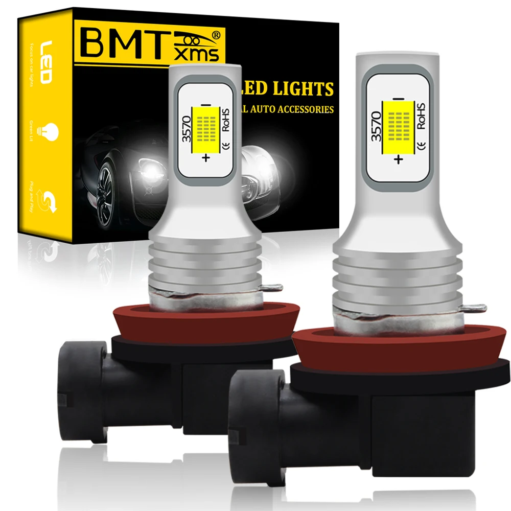 BMTxms H8 H11 светодиодные противотуманные фары для Mazda 2 3 bk bi 5 6 gh gj 323 323f bj ba bg 626 gf ge CX CX5