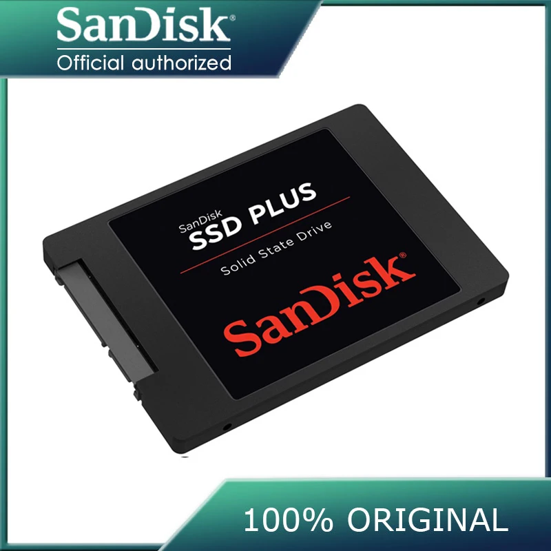 

Жесткий диск Sandisk SSD Plus, Внутренний твердотельный накопитель SATA III 240 "2,5 ГБ 120 ГБ 1 ТБ 480, твердотельный накопитель для ноутбука