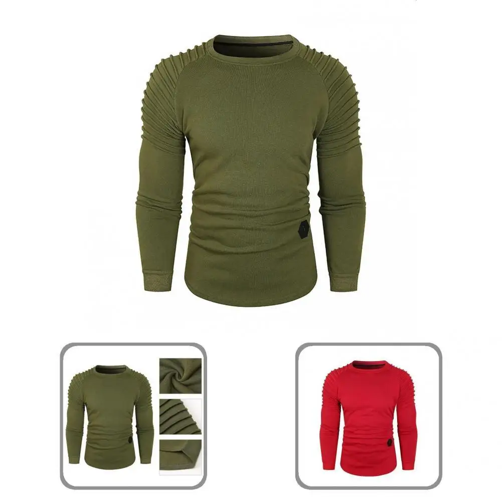 Trendy Autumn Sweatshirt Long Sleeve Sportwear Leisure Autumn Sweatshirt Male Sweatshirt Spring Sweatshirt  - buy with discount