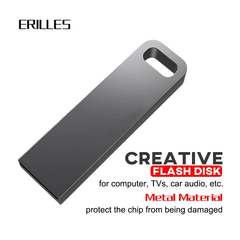 НОВЕЙШИЙ МЕТАЛЛИЧЕСКИЙ флеш накопитель usb 8 ГБ 16 32 USB 64 128 256 высокоскоростная