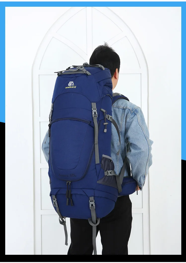 Новинка, 70L& 80L, открытый рюкзак, походная сумка для альпинизма, водонепроницаемый, для альпинизма, походов, рюкзаки, спортивная сумка, рюкзак для альпинизма