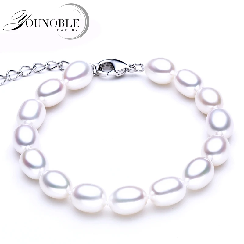 

Женский браслет YouNoble, из серебра 925 пробы, 10-11 мм