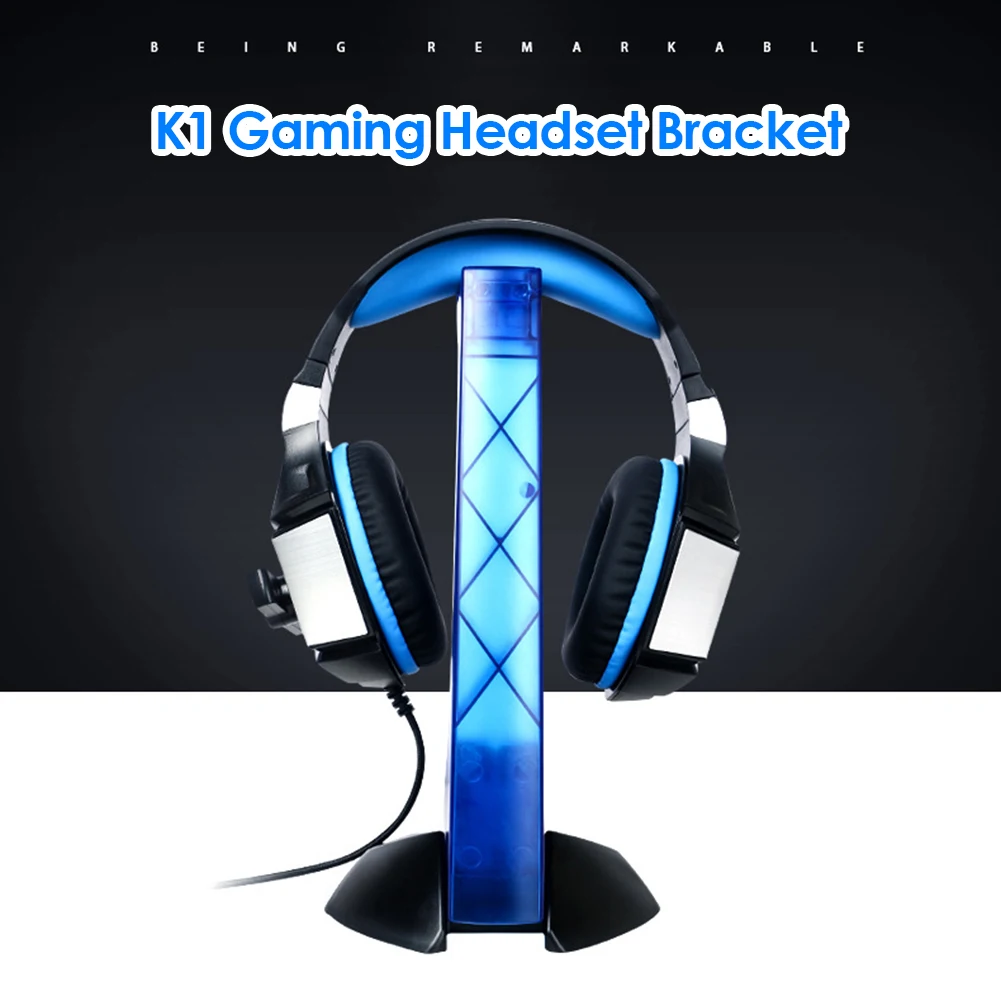 Вешалка для гарнитуры универсальная настольная подставка наушников игровые