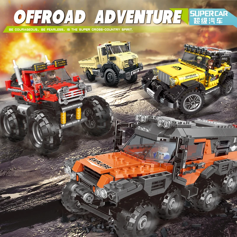 XINGBAO Lepining время приключений вездеход Радиоуправляемый автомобиль обучающие