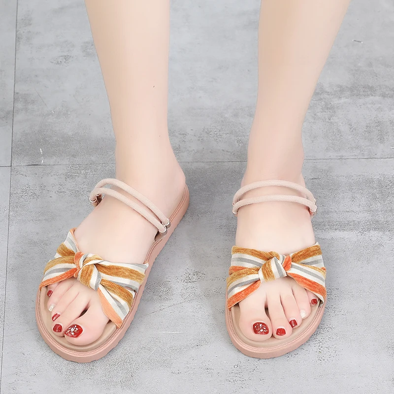 Lucyever/летние женские босоножки Босоножки на толстой плоской платформе Женская