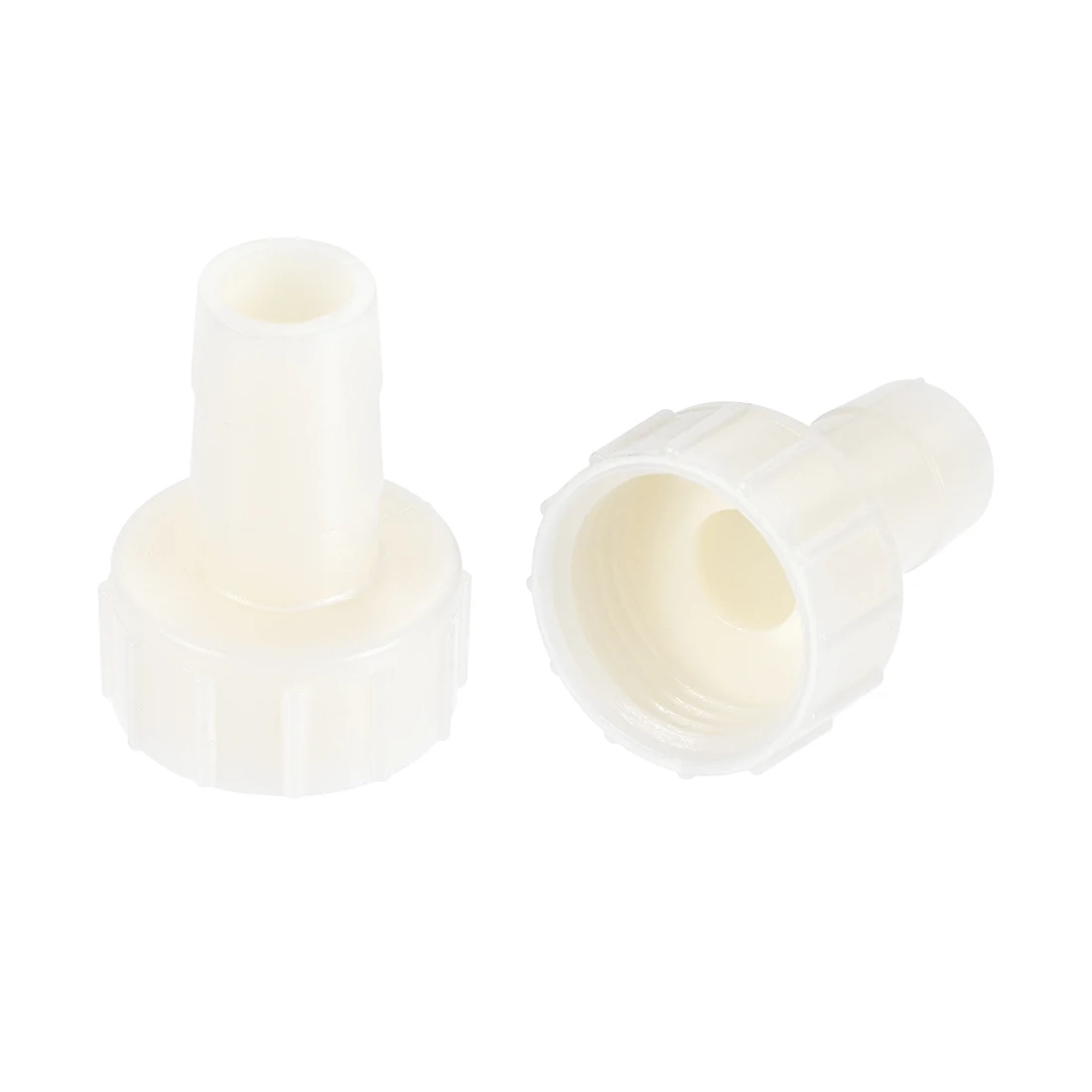 

Uxcell ABS Hose Barb Fitting Coupler 14mm Barb G1/2 Female Thread White 2Pcs