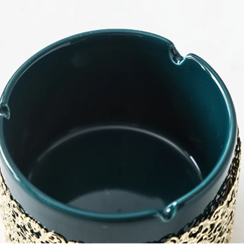 Пепельницы золотые железные художественные керамические креативные личные