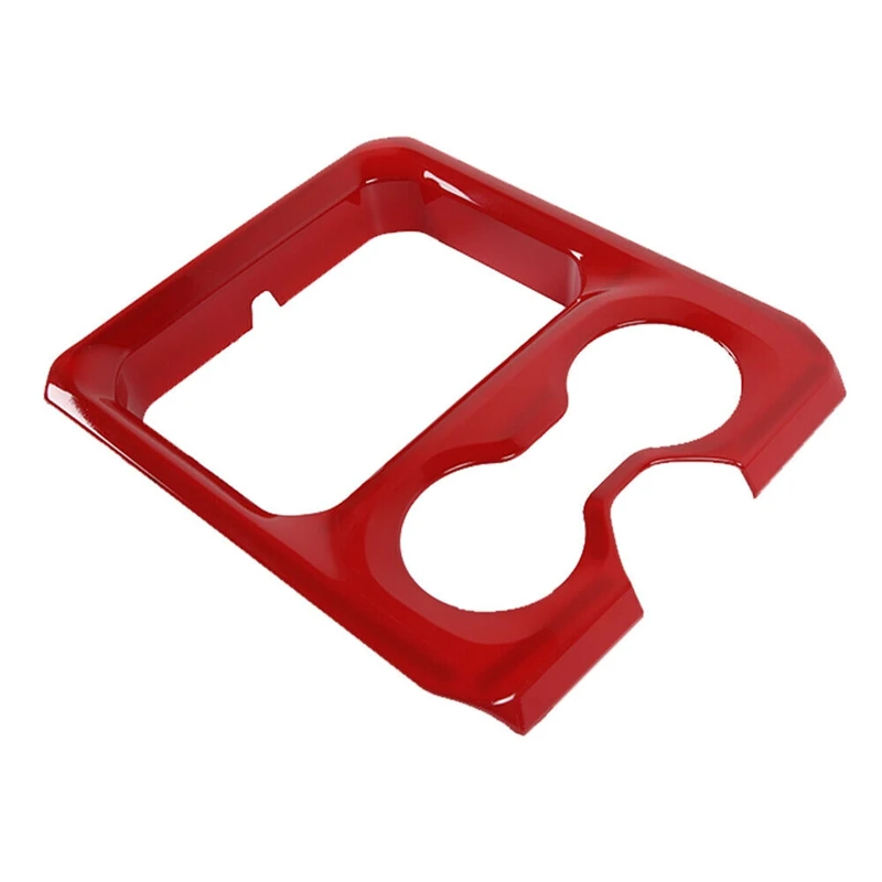 

for Dodge Ram 1500 2018 2019 2020 2021 Interior Accessories Central Water Cup Holder Panel Cover Trim Frame