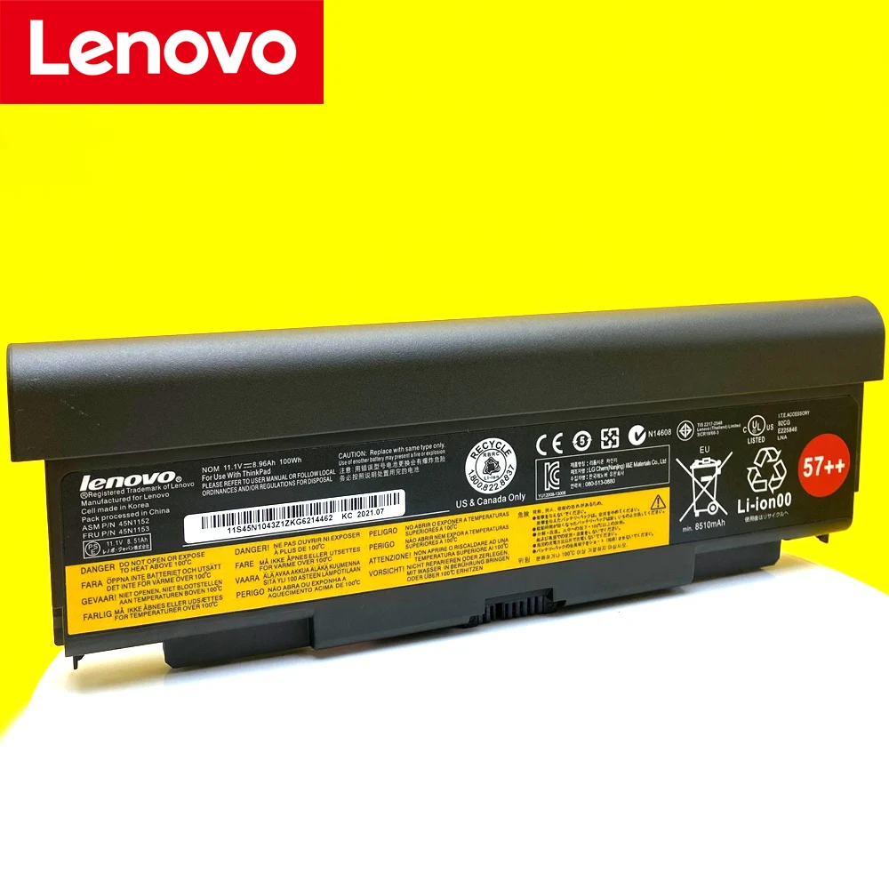 new original lenovo thinkpad t440p t540p w540 l440 l540 seies 45n1144 45n1769 45n1145 45n1148 57 laptop battery free global shipping