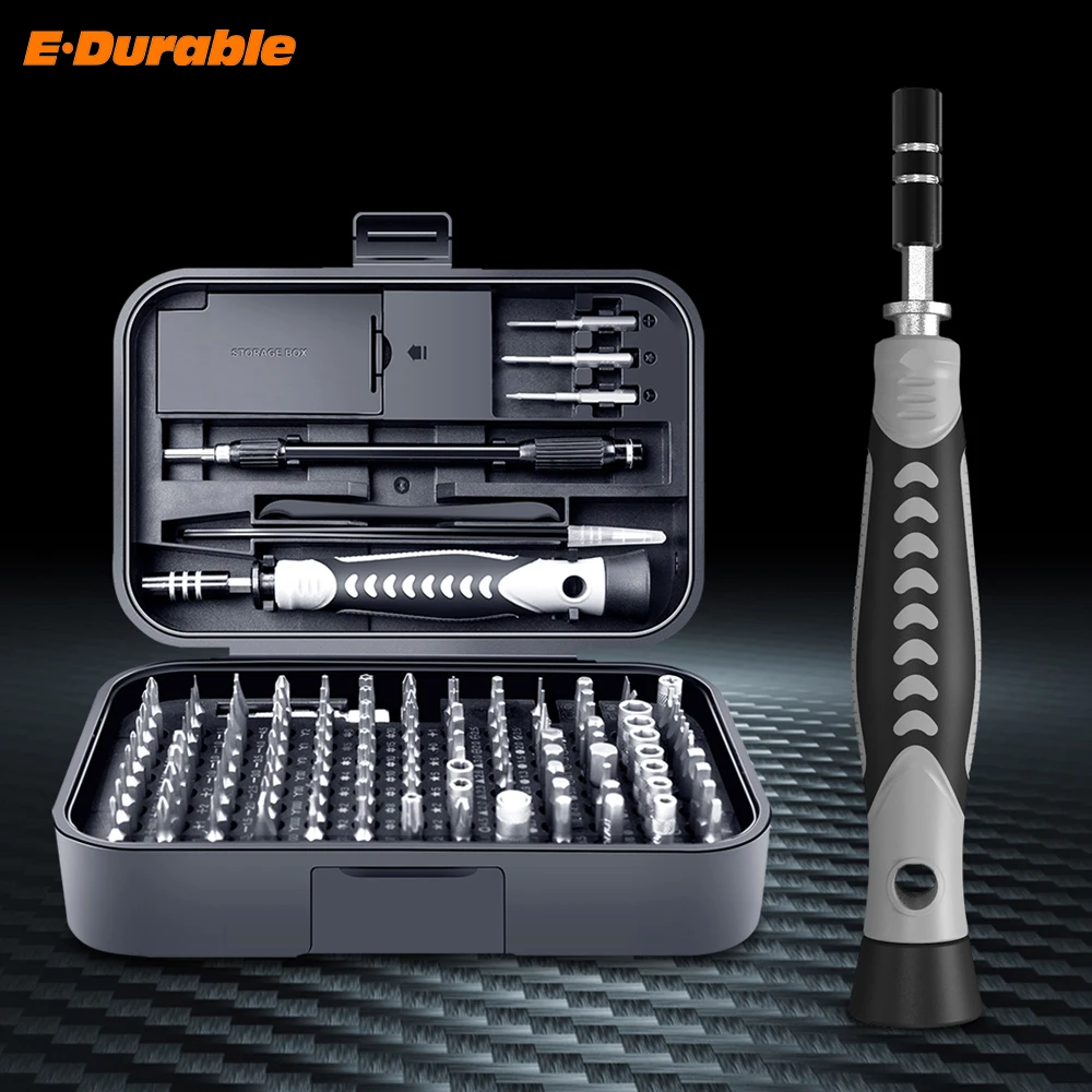 

130 in 1 Screwdriver Set CRV Steel High Hardness Bit Household Precision Screwdrivers Phone Laptop Repair Hand Screwdriver Tools