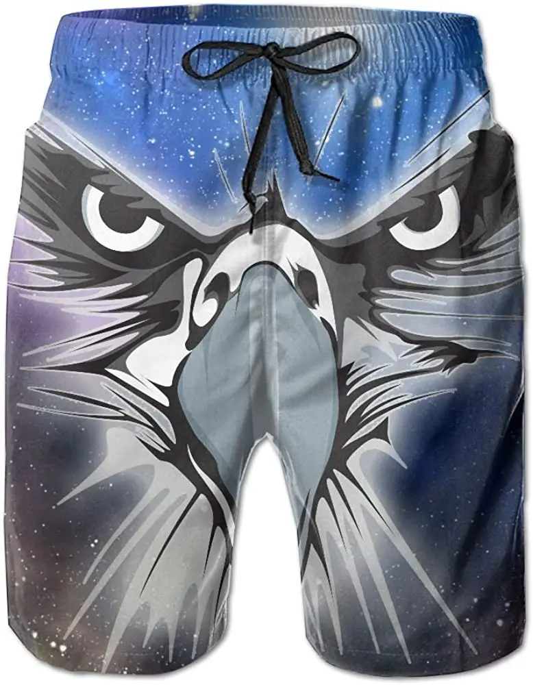 

Пляжные шорты мужские, летние, дышащие, с орлиным глазом