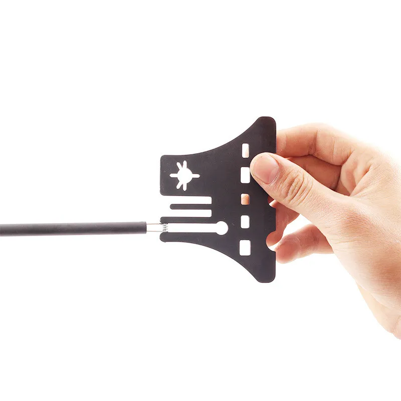 

Bow and arrow archery companion multi-function scraper composite recurve universal arrow repairer